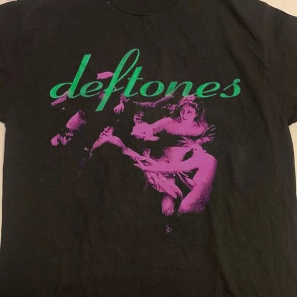 Deftones Around The Fur T-Shirt Classic Alt Metal Band Graphic Fan Tee 156 - Picture 1 of 5